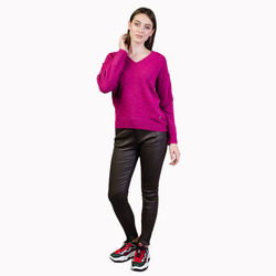 Guess dámský fialový svetr - XS (VIPU)