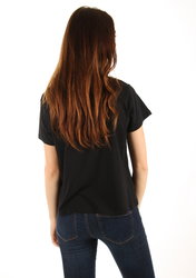 Guess dámské černé tričko Icon - XS (A996)