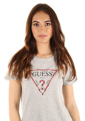 Guess dámské šedé tričko  - XS (M90)