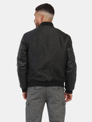 Guess pánský černý bomber - XL (JBLK)