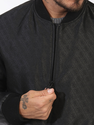 Guess pánský černý bomber - XL (JBLK)