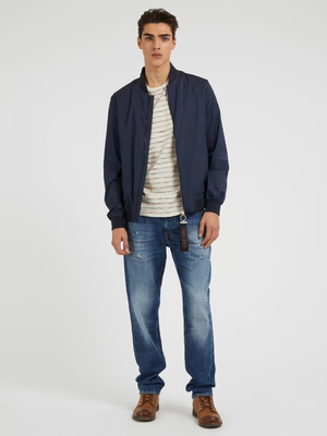 Guess pánský tmavěmodrý bomber - L (G7V2)