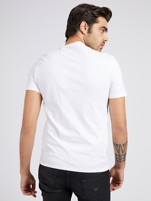 Guess pánské bílé tričko - XL (G011)