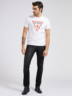Guess pánské bílé tričko - XL (G011)