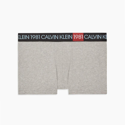 Calvin Klein pánské šedé boexerky - S (080)