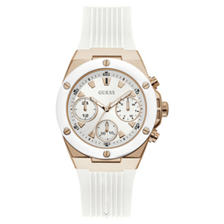 Guess dámské bílé hodinky  - UNI (ROSEGOL)