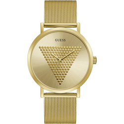 Guess pánské zlaté hodinky - UNI (GOL)