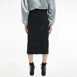 Calvin Klein dámská černá džínová sukně - 25/NI (1BY)