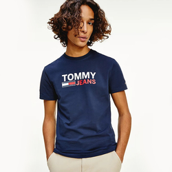 Tommy Jeans pánské modré triko - S (C87)