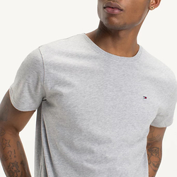 Tommy Jeans pánské šedé tričko - S (038)