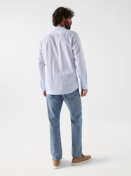 Salsa Jeans pánská světle modrá košile - M (810)