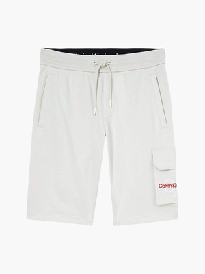 Calvin Klein pánské krémové šortky - S (ACF)