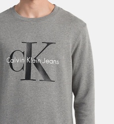 Calvin Klein pánská šedá mikina - S (025)