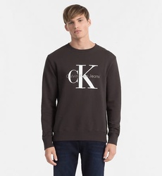 Calvin Klein pánská tmavě šedá mikina - L (965)