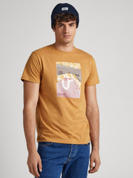 Pepe Jeans pánské hořčicové tričko - L (849)