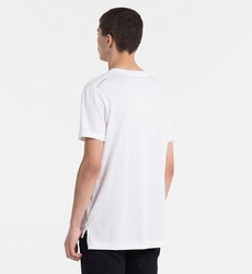Calvin Klein pánské bílé tričko s kapsičkou - XL (112)