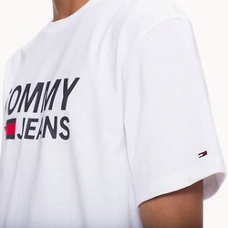 Tommy Hilfiger pánské bílé tričko Classics - XL (100)