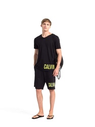 Calvin Klein pánské černé šortky Jersey - S (001)