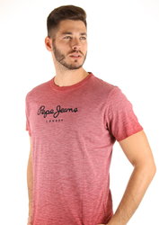 Pepe Jeans pánské červené melírované tričko - S (255)
