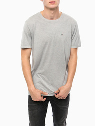 Tommy Hilfiger pánské šedé tričko Basic - L (091)
