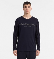 Calvin Klein pánské tmavě modré tričko Treavik