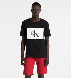 Calvin Klein pánské černé tričko s potiskem