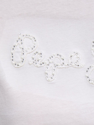 Pepe Jeans dámské bílé tričko Espe - XS (800)
