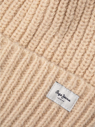 Pepe Jeans dámská béžová čepice - 000 (814)