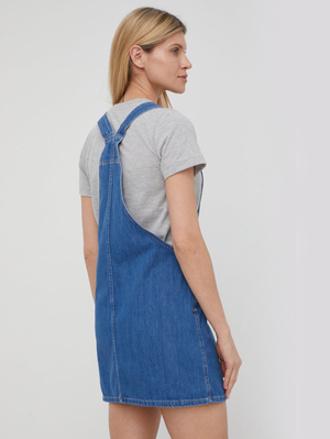 Pepe Jeans dámské modré džínové šaty - XS (0)