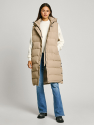 Pepe Jeans dámská béžová vesta - L (833)