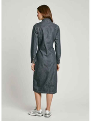 Pepe Jeans dámské černé džínové šaty - XS (000)