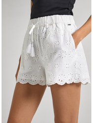 Pepe Jeans dámské bílé šortky - S (800)