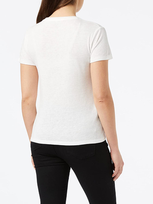 Pepe Jeans dámské bílé tričko Caitlin - L (800)