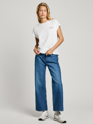 Pepe Jeans dámské bílé tričko LORENA - L (800)