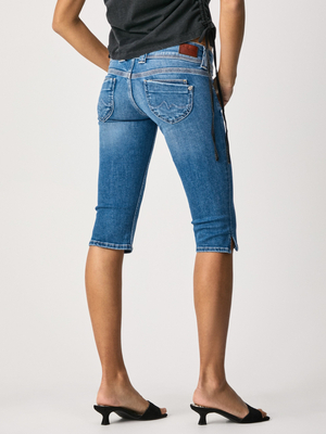 Pepe Jeans dámské modré džínové šortky Venus - 31 (0)
