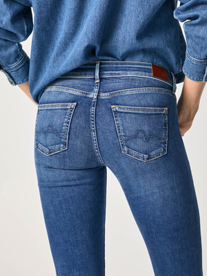 Pepe Jeans dámské modré džíny Pixie - 25/30 (0)