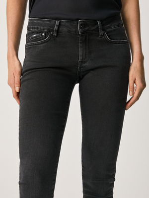 Pepe Jeans dámské černé džíny Pixie - 32/32 (0)
