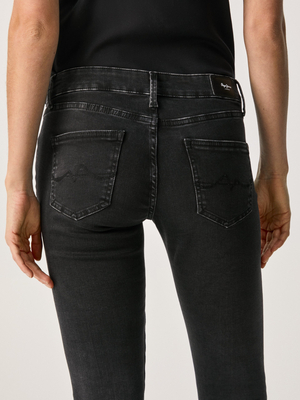 Pepe Jeans dámské černé džíny Pixie - 32/32 (0)