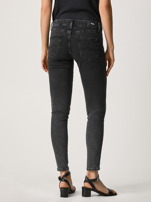 Pepe Jeans dámské černé džíny Pixie - 32/32 (0)