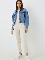 Pepe Jeans dámské krémové džíny - 25 (0)