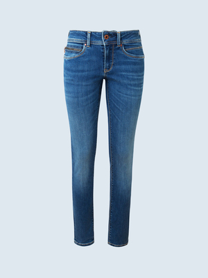 Pepe Jeans dámské modré džíny New Brooke - 25/32 (000)