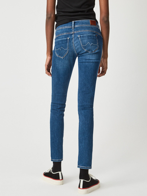 Pepe Jeans dámské modré džíny New Brooke - 25/32 (000)