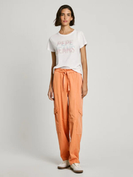 Pepe Jeans dámské bílé tričko - XS (800)