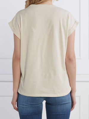 Pepe Jeans béžové dámské Linda tričko - M (821)