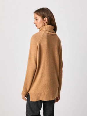 Pepe Jeans dámský béžový svetr - M (850)