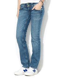 Pepe Jeans dámské modré džíny Venus - 30/32 (000)