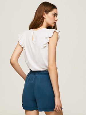 Pepe Jeans dámské vyšívané tričko - XS (800)