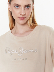 Pepe Jeans dámská béžová Loreta mikina - M (821)