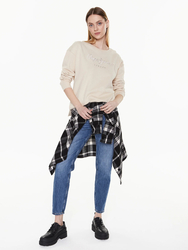 Pepe Jeans dámská béžová Loreta mikina - M (821)