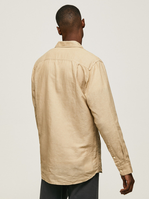 Pepe Jeans pánská béžová košile - M (855)